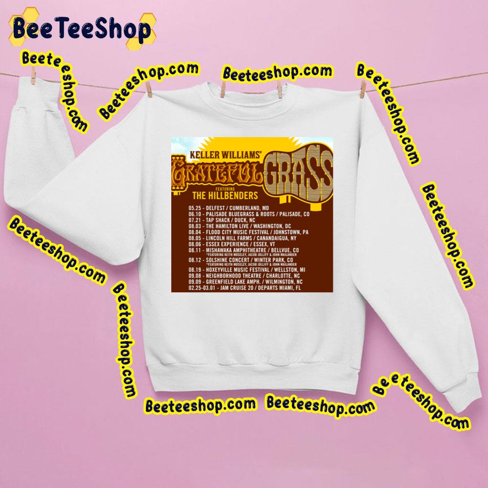 Keller Williams Grateful Grass 2023 Trending Unisex Sweatshirt Keller Williams Grateful Grass 2023 Trending Unisex Sweatshirt