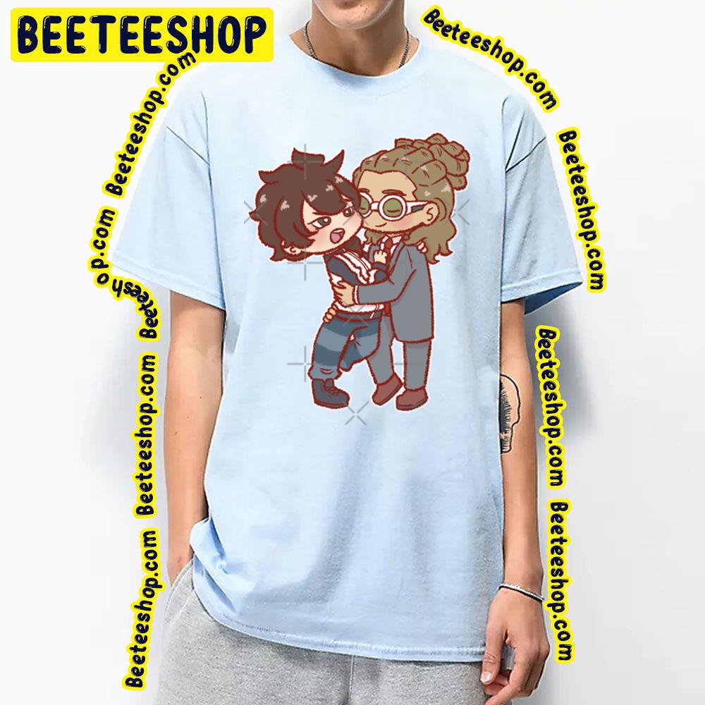 Kidou Yuuto Hug Fudou Akio Inazuma Eleven Trending Unisex T-Shirt Kidou Yuuto Hug Fudou Akio Inazuma Eleven Trending Unisex T-Shirt