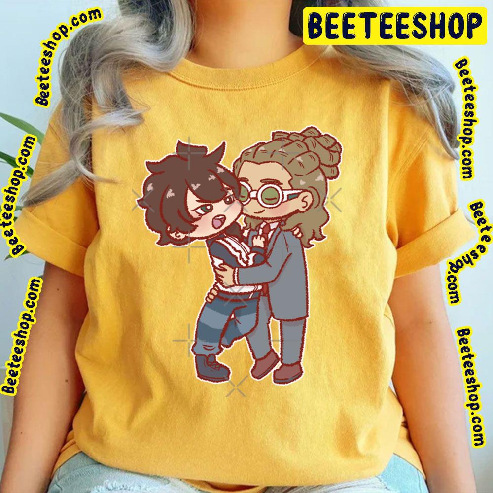 Kidou Yuuto Hug Fudou Akio Inazuma Eleven Trending Unisex T-Shirt Kidou Yuuto Hug Fudou Akio Inazuma Eleven Trending Unisex T-Shirt