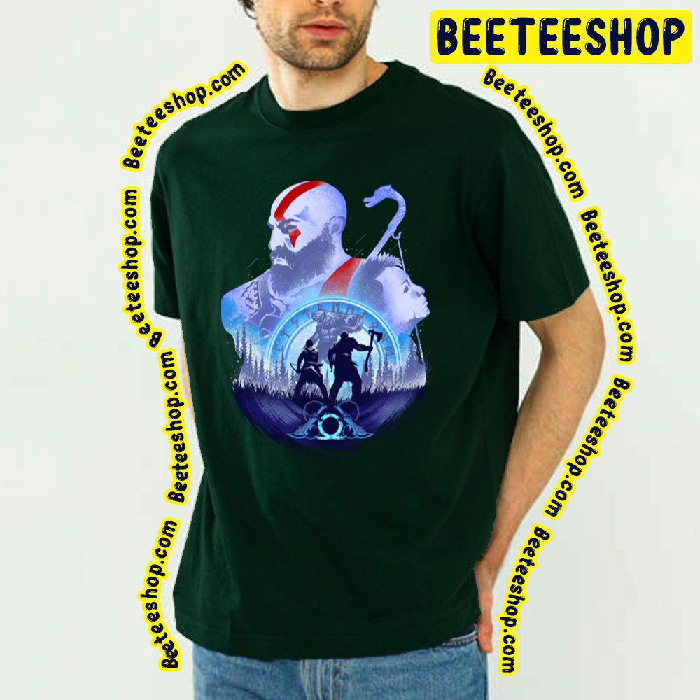 Kratos And Atreus Adventure God Of War Ragnarok Trending Unisex T-Shirt Kratos And Atreus Adventure God Of War Ragnarok Trending Unisex T-Shirt
