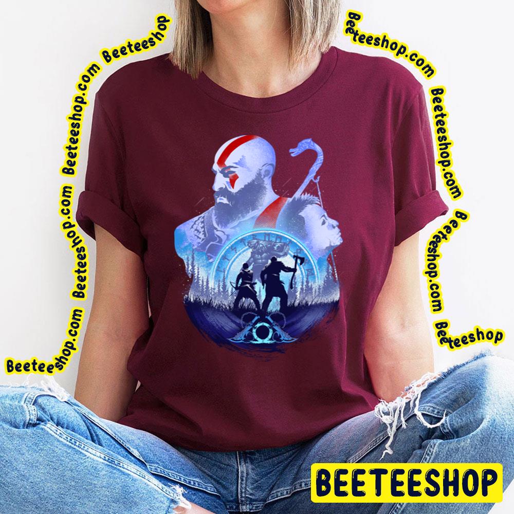 Kratos And Atreus Adventure God Of War Ragnarok Trending Unisex T-Shirt Kratos And Atreus Adventure God Of War Ragnarok Trending Unisex T-Shirt