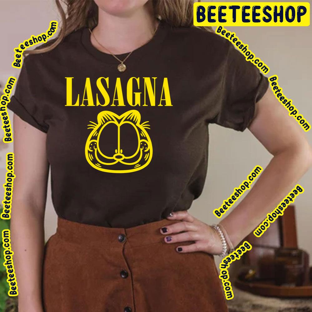 Lasagna Garfield Trending Unisex T-Shirt Lasagna Garfield Trending Unisex T-Shirt