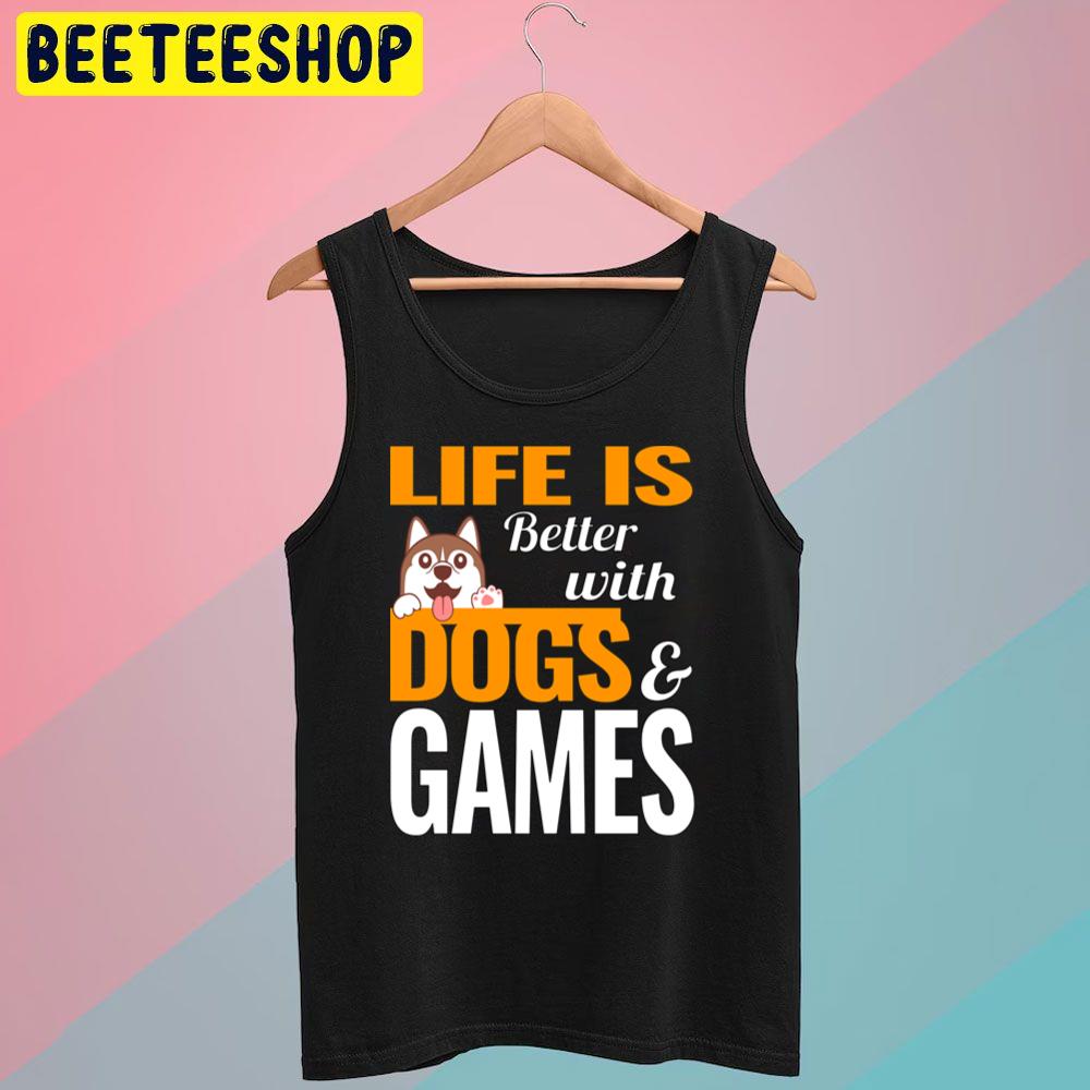 Life Dogs Therapy Game Trending Unisex T-Shirt Life Dogs Therapy Game Trending Unisex T-Shirt