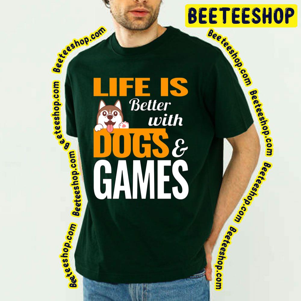 Life Dogs Therapy Game Trending Unisex T-Shirt Life Dogs Therapy Game Trending Unisex T-Shirt