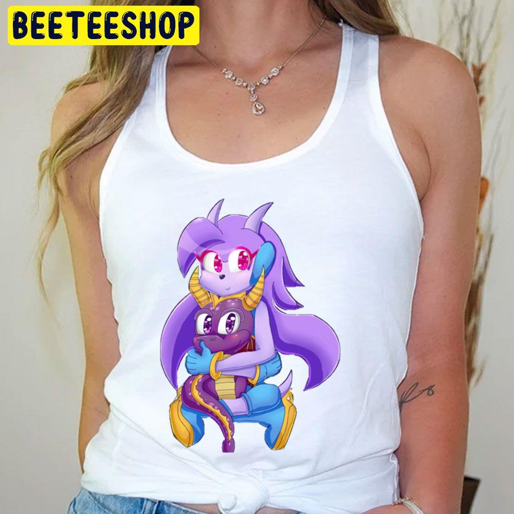 Lilac And Spyro Trending Unisex T-Shirt Lilac And Spyro Trending Unisex T-Shirt