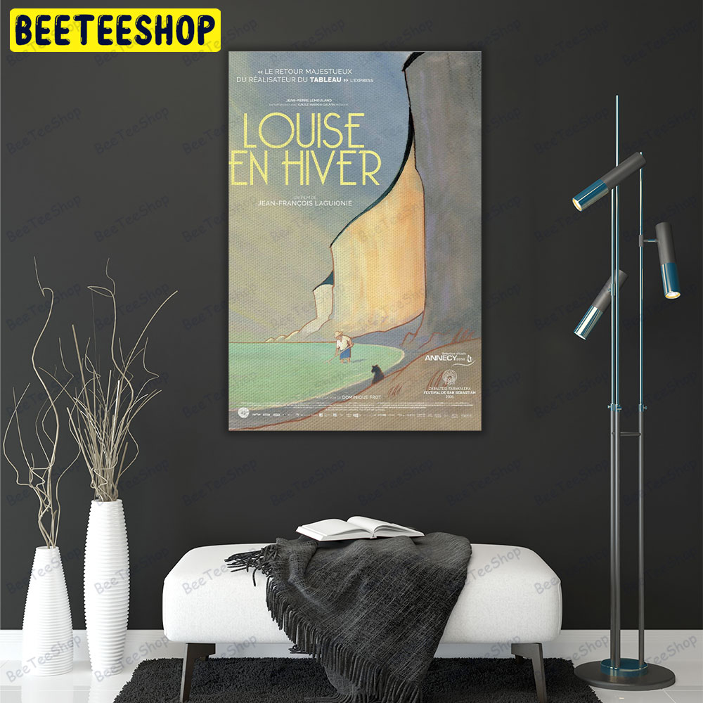 Louise En Hiver Louise By The Shore French Movie Portrait Canvas Louise En Hiver Louise By The Shore French Movie Portrait Canvas