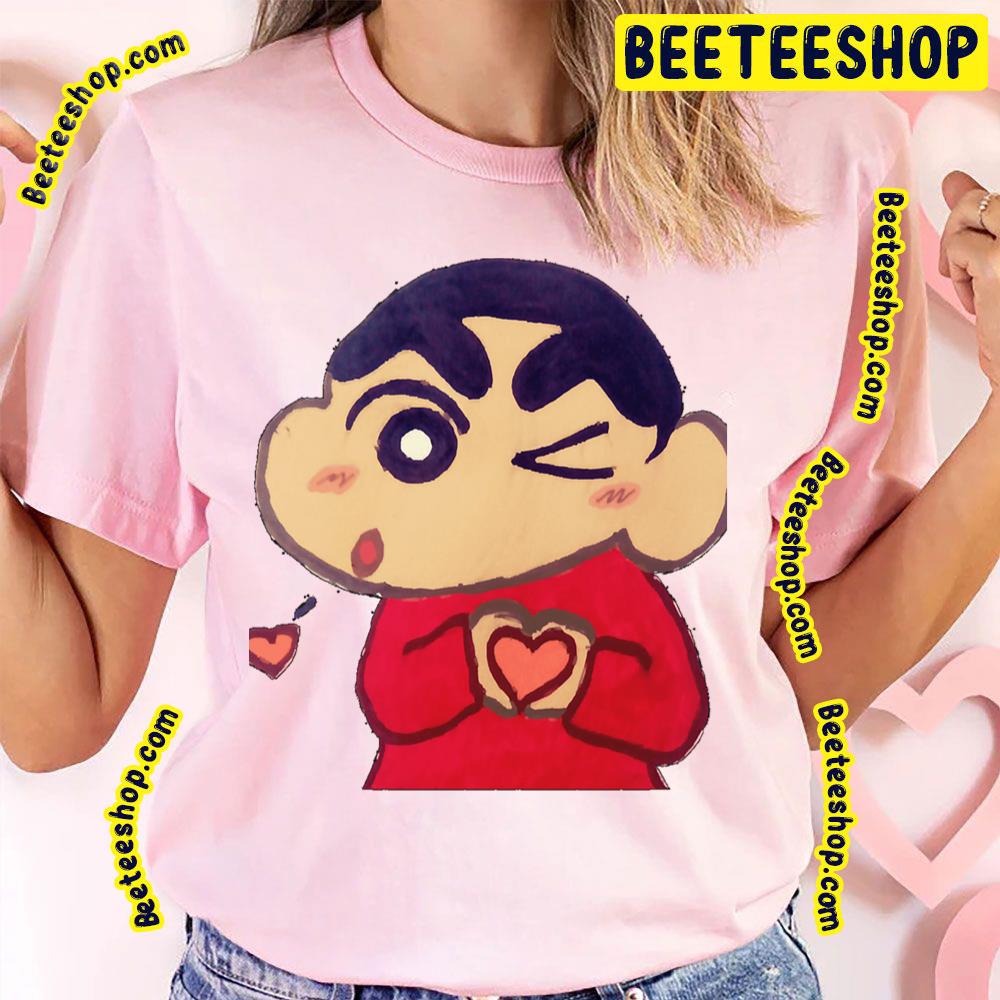 Love Crayon Shin Chan Trending Unisex T-Shirt Love Crayon Shin Chan Trending Unisex T-Shirt