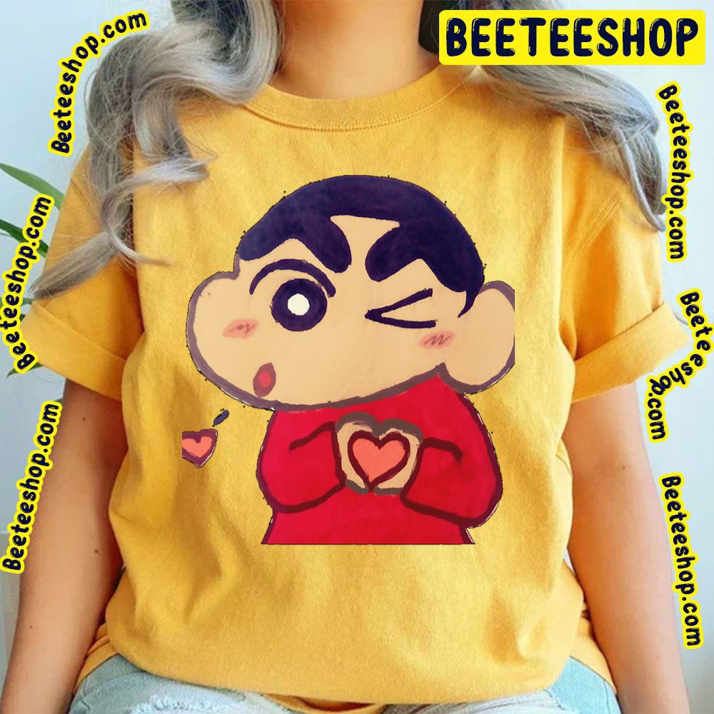 Love Crayon Shin Chan Trending Unisex T-Shirt Love Crayon Shin Chan Trending Unisex T-Shirt