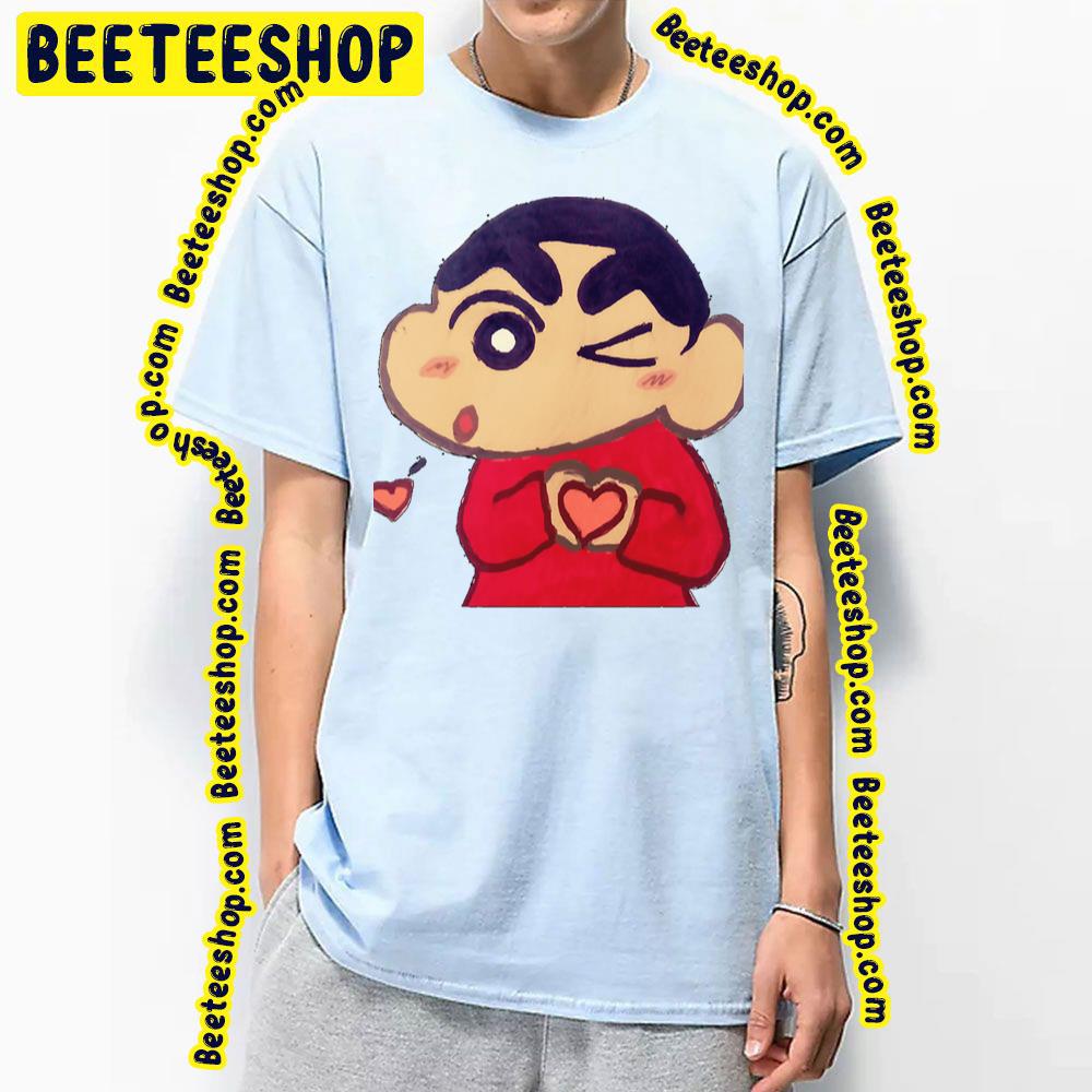 Love Crayon Shin Chan Trending Unisex T-Shirt Love Crayon Shin Chan Trending Unisex T-Shirt