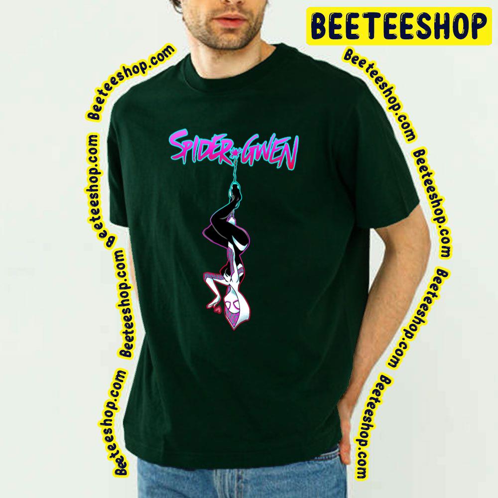 Lovely Spider Gwen Spiderverse Movie Trending Unisex T-Shirt Lovely Spider Gwen Spiderverse Movie Trending Unisex T-Shirt