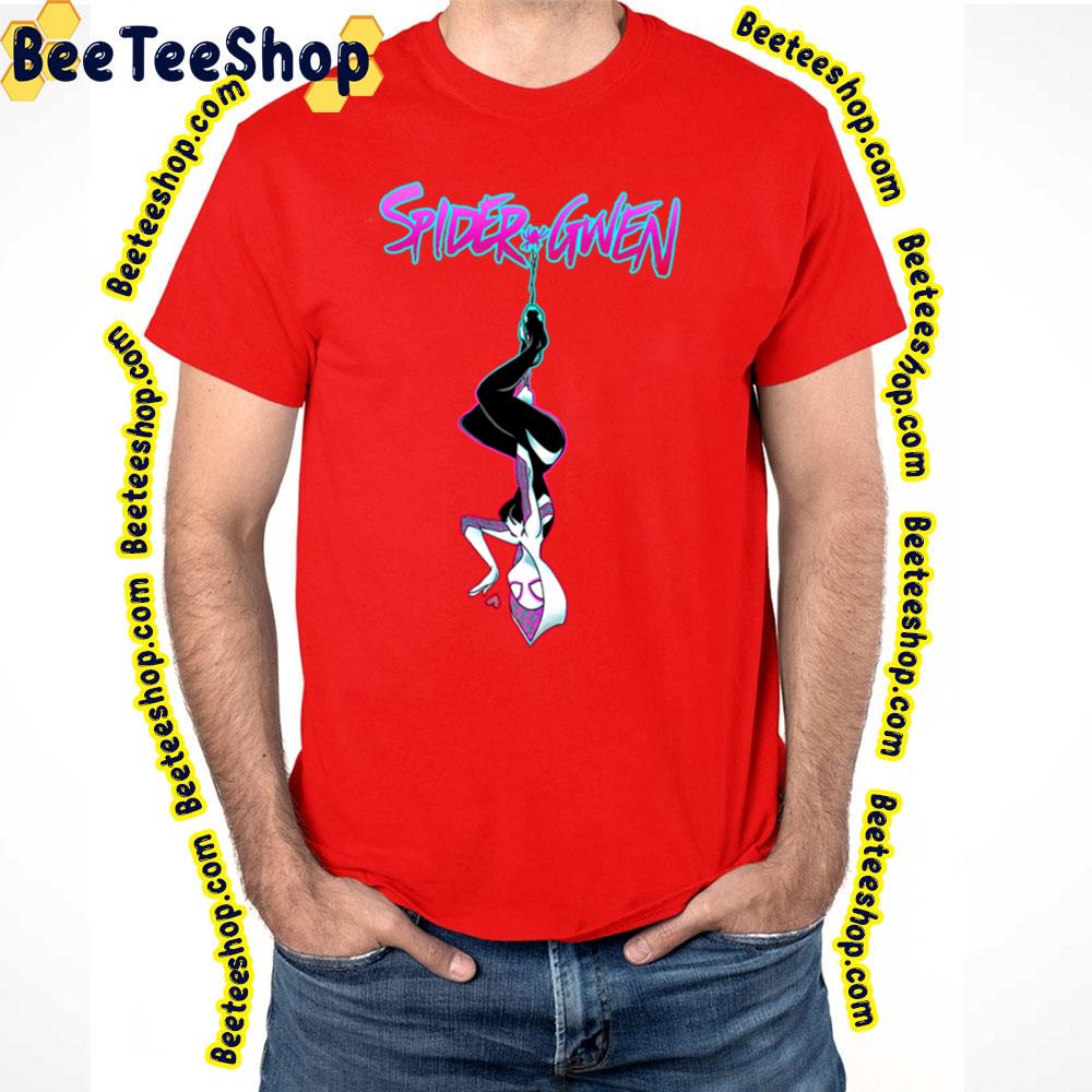 Lovely Spider Gwen Spiderverse Movie Trending Unisex T-Shirt Lovely Spider Gwen Spiderverse Movie Trending Unisex T-Shirt