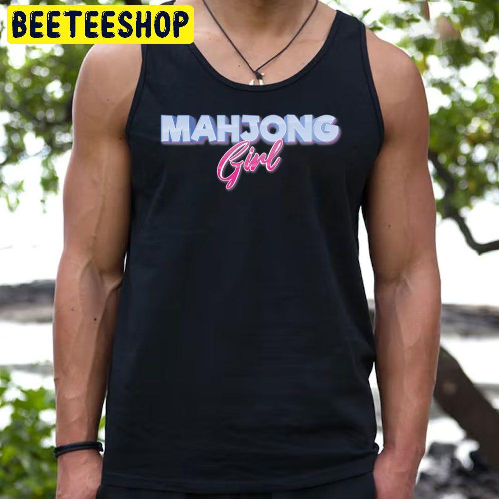 Mahjong Girl Therapy Game Trending Unisex T-Shirt Mahjong Girl Therapy Game Trending Unisex T-Shirt