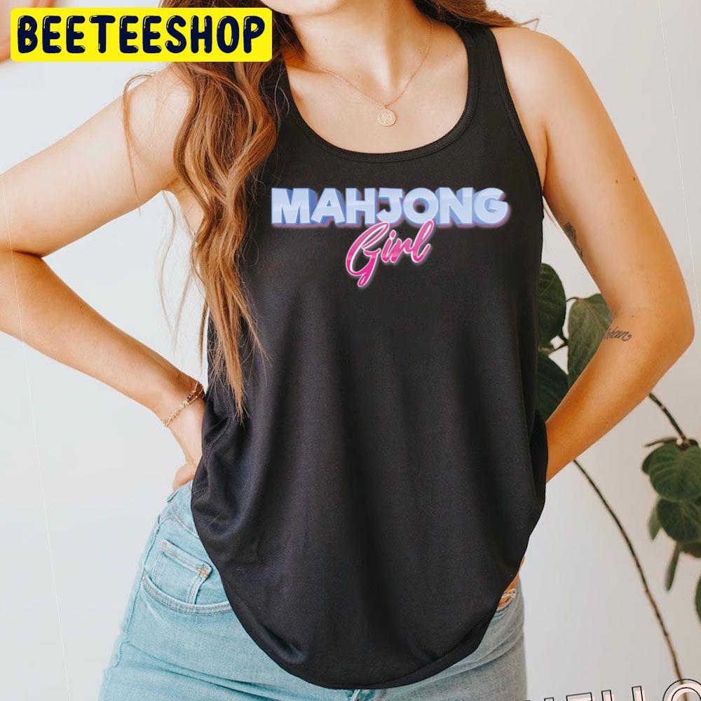 Mahjong Girl Therapy Game Trending Unisex T-Shirt Mahjong Girl Therapy Game Trending Unisex T-Shirt