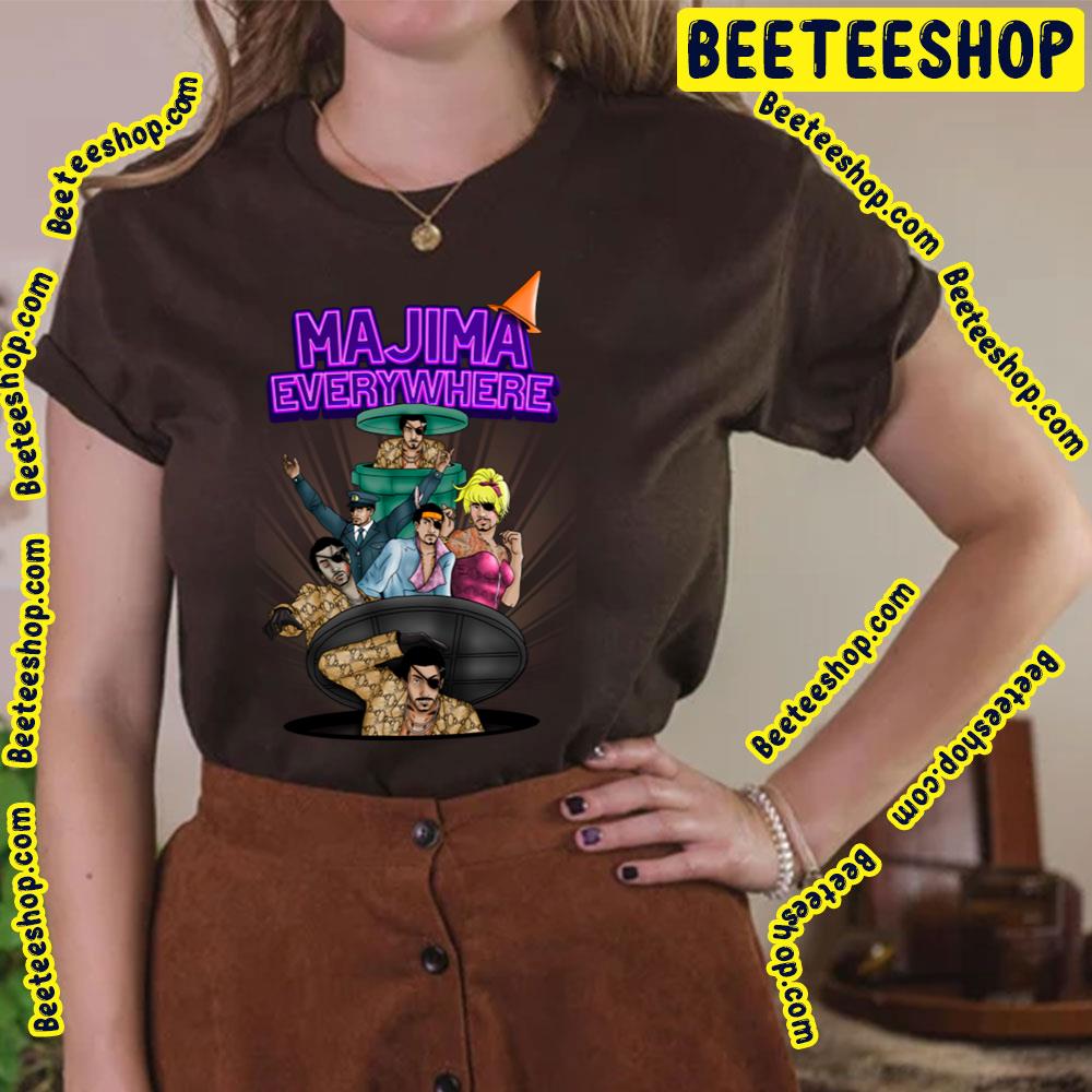 Majima Everywhere Yakuza Like A Dragon Trending Unisex T-Shirt Majima Everywhere Yakuza Like A Dragon Trending Unisex T-Shirt
