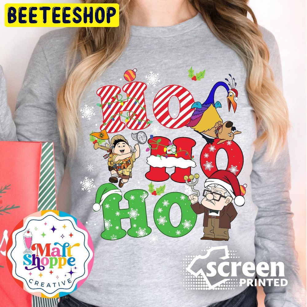 Malt Shoppe Disney Ho Ho Ho Up Carl Wilderness Explorer Kevin Trending Unisex Sweatshirt Malt Shoppe Disney Ho Ho Ho Up Carl Wilderness Explorer Kevin Trending Unisex Sweatshirt