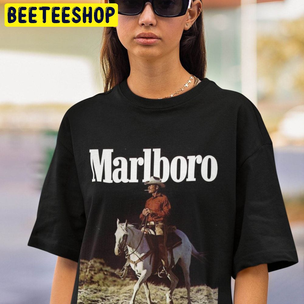 Marlboro Vintage 80s Marlboro Cowboy Trending Unisex T-Shirt Marlboro Vintage 80s Marlboro Cowboy Trending Unisex T-Shirt
