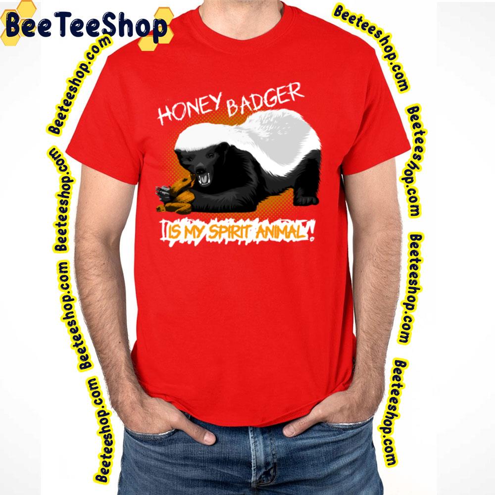 Meme Colored Honey Badger Trending Unisex T-Shirt Meme Colored Honey Badger Trending Unisex T-Shirt