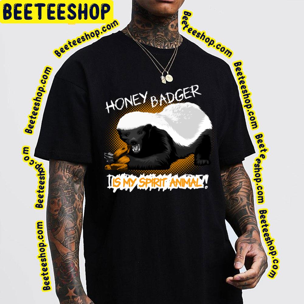 Meme Colored Honey Badger Trending Unisex T-Shirt Meme Colored Honey Badger Trending Unisex T-Shirt