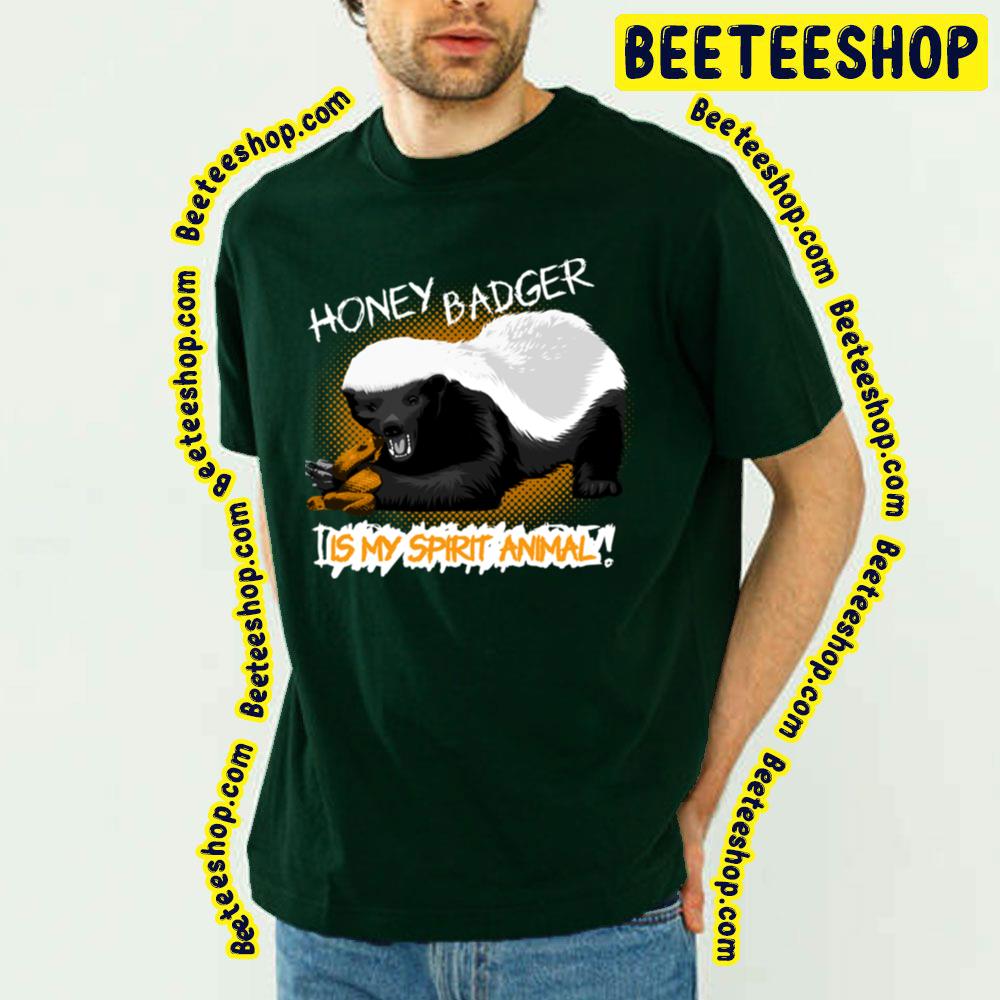 Meme Colored Honey Badger Trending Unisex T-Shirt Meme Colored Honey Badger Trending Unisex T-Shirt