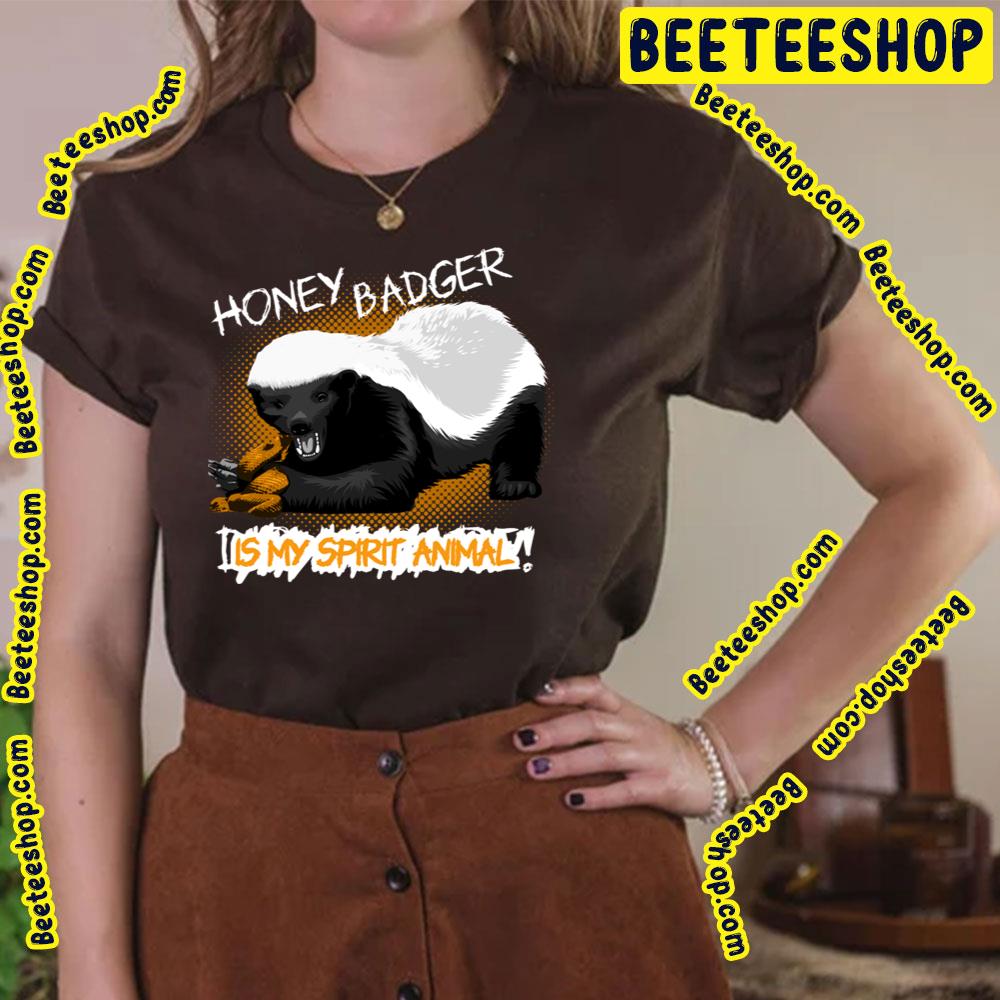 Meme Colored Honey Badger Trending Unisex T-Shirt Meme Colored Honey Badger Trending Unisex T-Shirt