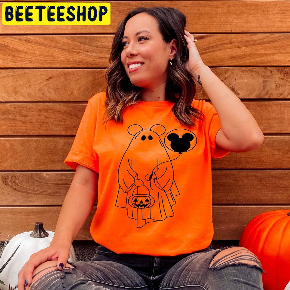 Mickey Ghost Disney Halloween Disney World Trending Unisex T-Shirt Mickey Ghost Disney Halloween Disney World Trending Unisex T-Shirt