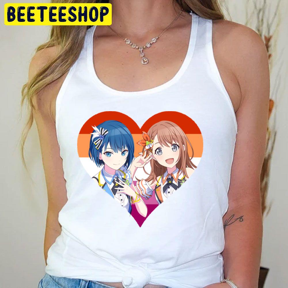 Minori Haruka Lesbian Heart Sekai Vocaloid Trending Unisex T-Shirt Minori Haruka Lesbian Heart Sekai Vocaloid Trending Unisex T-Shirt