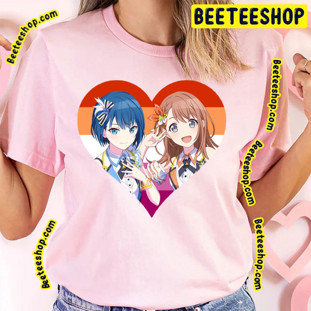 Minori Haruka Lesbian Heart Sekai Vocaloid Trending Unisex T-Shirt Minori Haruka Lesbian Heart Sekai Vocaloid Trending Unisex T-Shirt