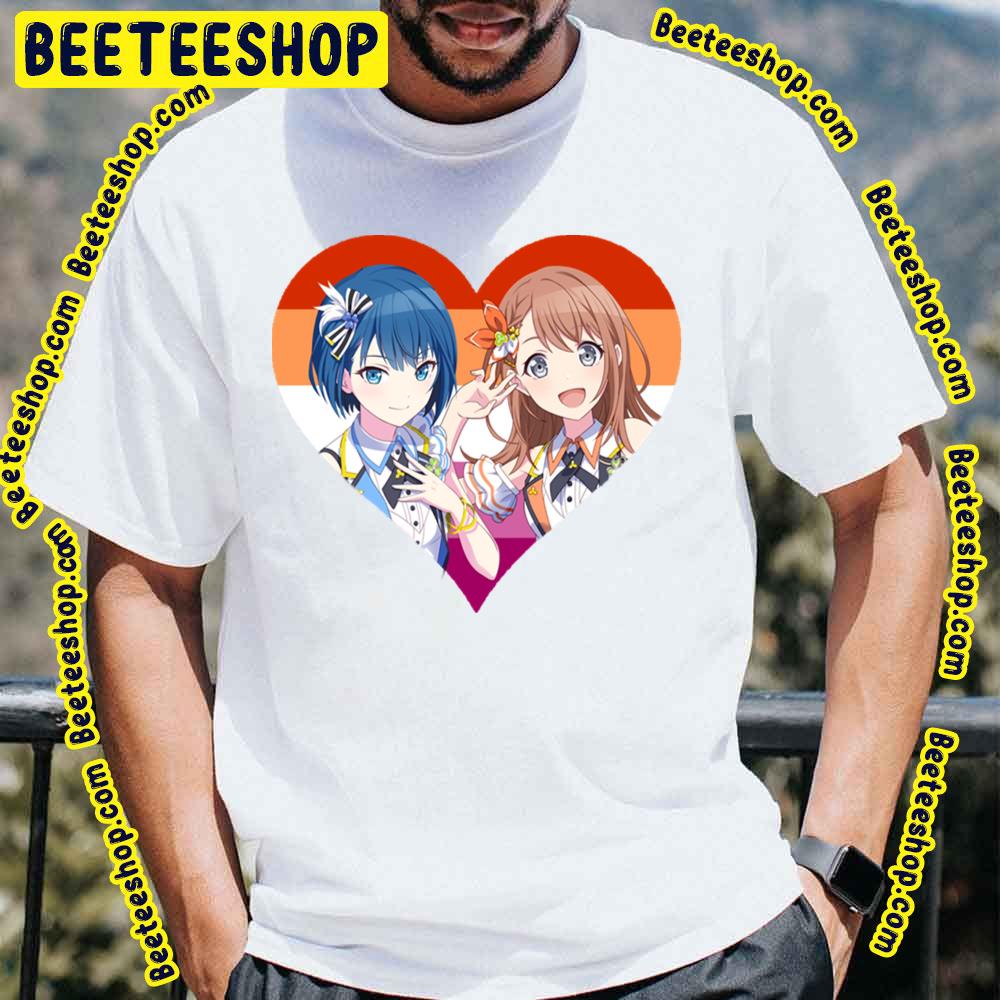 Minori Haruka Lesbian Heart Sekai Vocaloid Trending Unisex T-Shirt Minori Haruka Lesbian Heart Sekai Vocaloid Trending Unisex T-Shirt