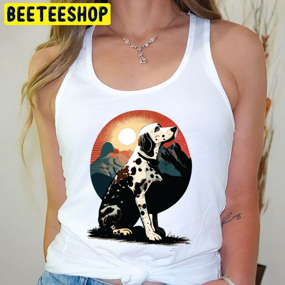 Moon Dog 101 Dalmatian Trending Unisex T-Shirt Moon Dog 101 Dalmatian Trending Unisex T-Shirt