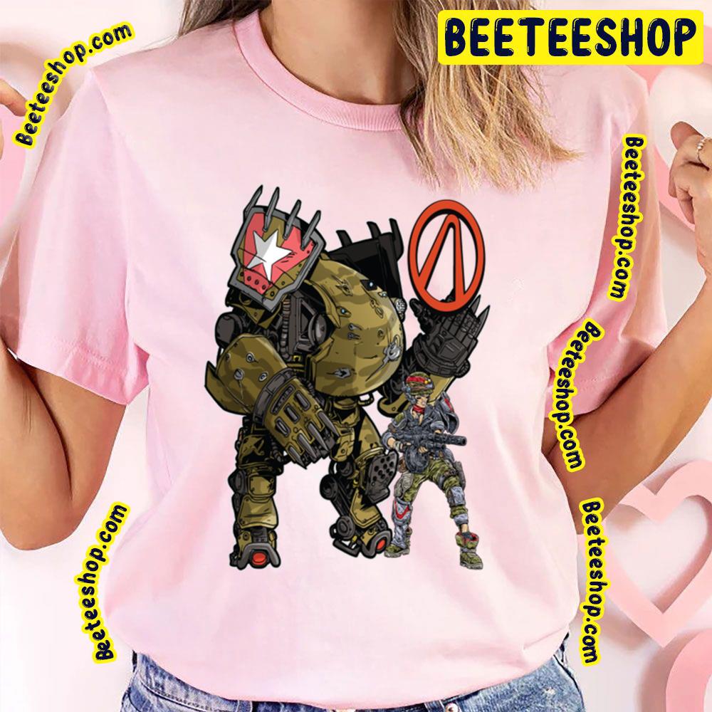 Moze The Gunner With Iron Bear Vault Hunter Borderlands Trending Unisex T-Shirt Moze The Gunner With Iron Bear Vault Hunter Borderlands Trending Unisex T-Shirt