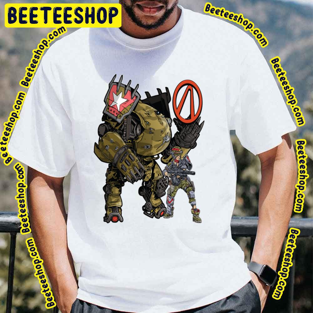 Moze The Gunner With Iron Bear Vault Hunter Borderlands Trending Unisex T-Shirt Moze The Gunner With Iron Bear Vault Hunter Borderlands Trending Unisex T-Shirt
