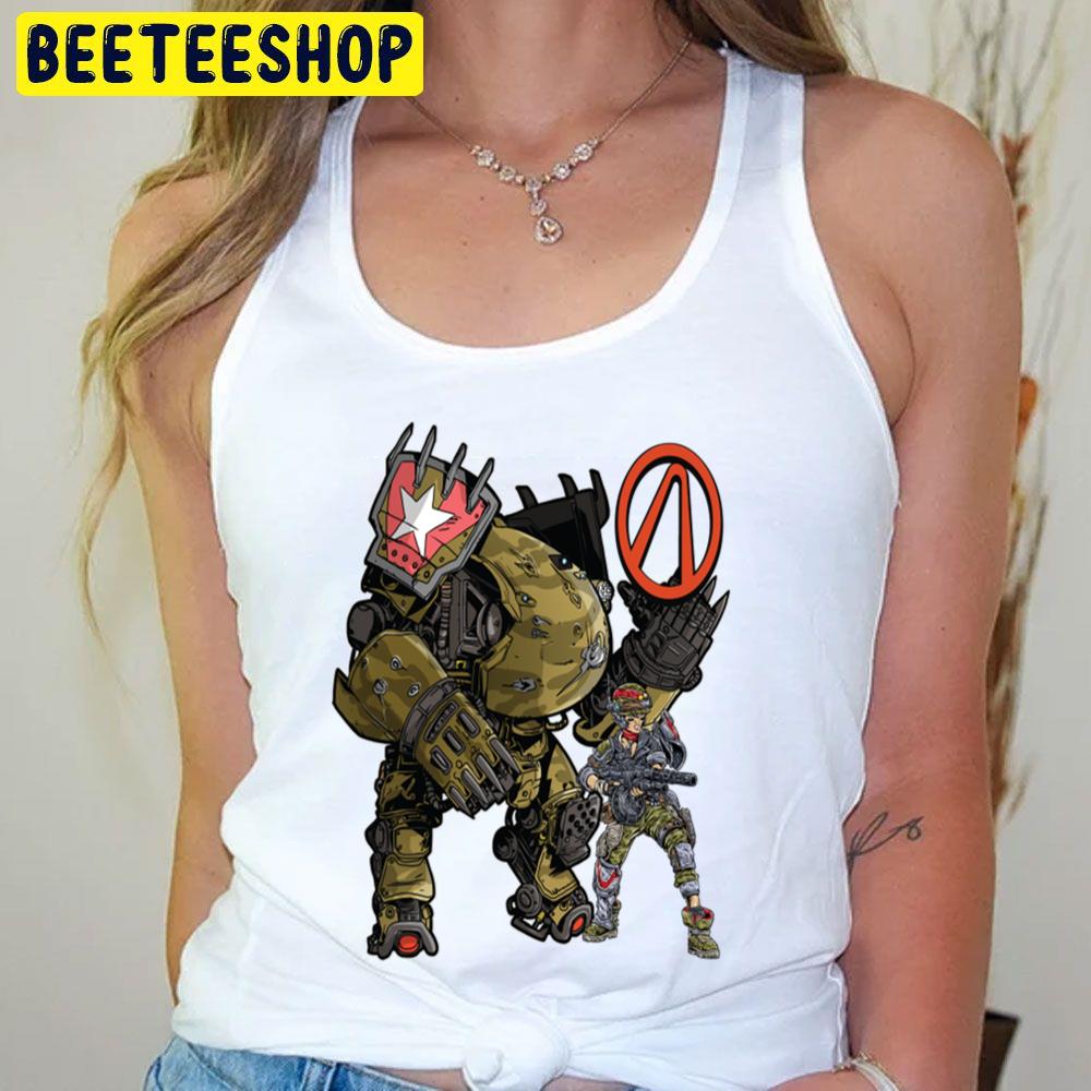 Moze The Gunner With Iron Bear Vault Hunter Borderlands Trending Unisex T-Shirt Moze The Gunner With Iron Bear Vault Hunter Borderlands Trending Unisex T-Shirt