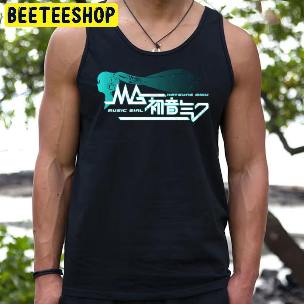 Music Girl Hatsune Miku Trending Unisex T-Shirt Music Girl Hatsune Miku Trending Unisex T-Shirt