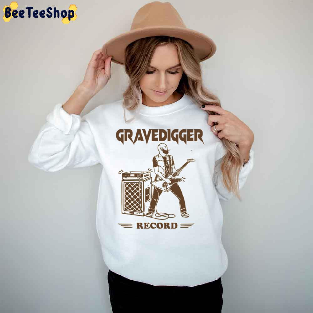 Music Record Grave Digger Trending Unisex T-Shirt Music Record Grave Digger Trending Unisex T-Shirt