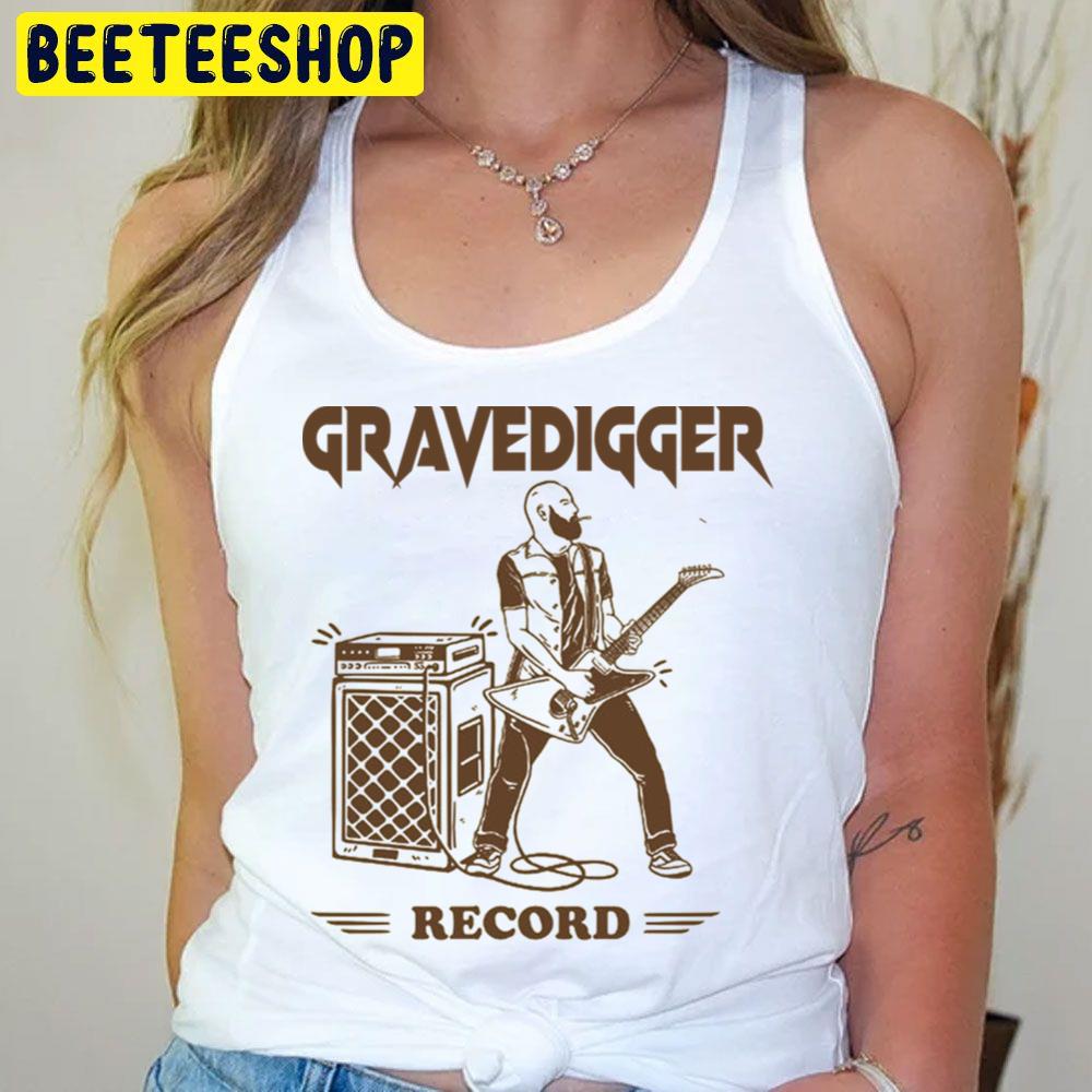 Music Record Grave Digger Trending Unisex T-Shirt Music Record Grave Digger Trending Unisex T-Shirt