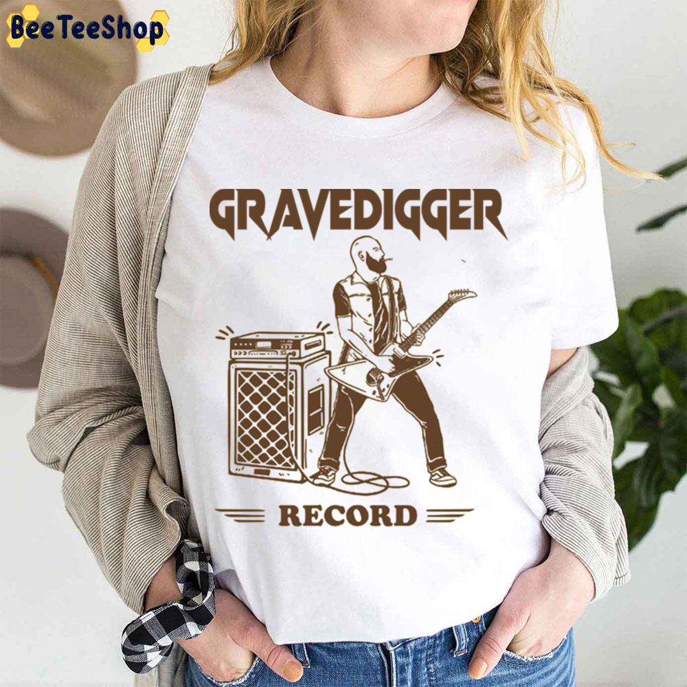 Music Record Grave Digger Trending Unisex T-Shirt Music Record Grave Digger Trending Unisex T-Shirt