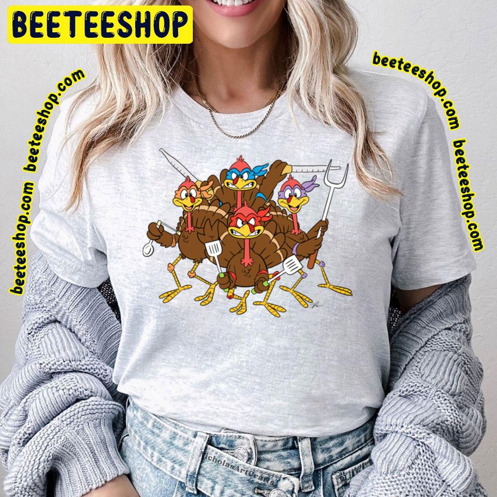 Nage Mutant Ninja Turkeys Trending Unisex T-Shirt Nage Mutant Ninja Turkeys Trending Unisex T-Shirt