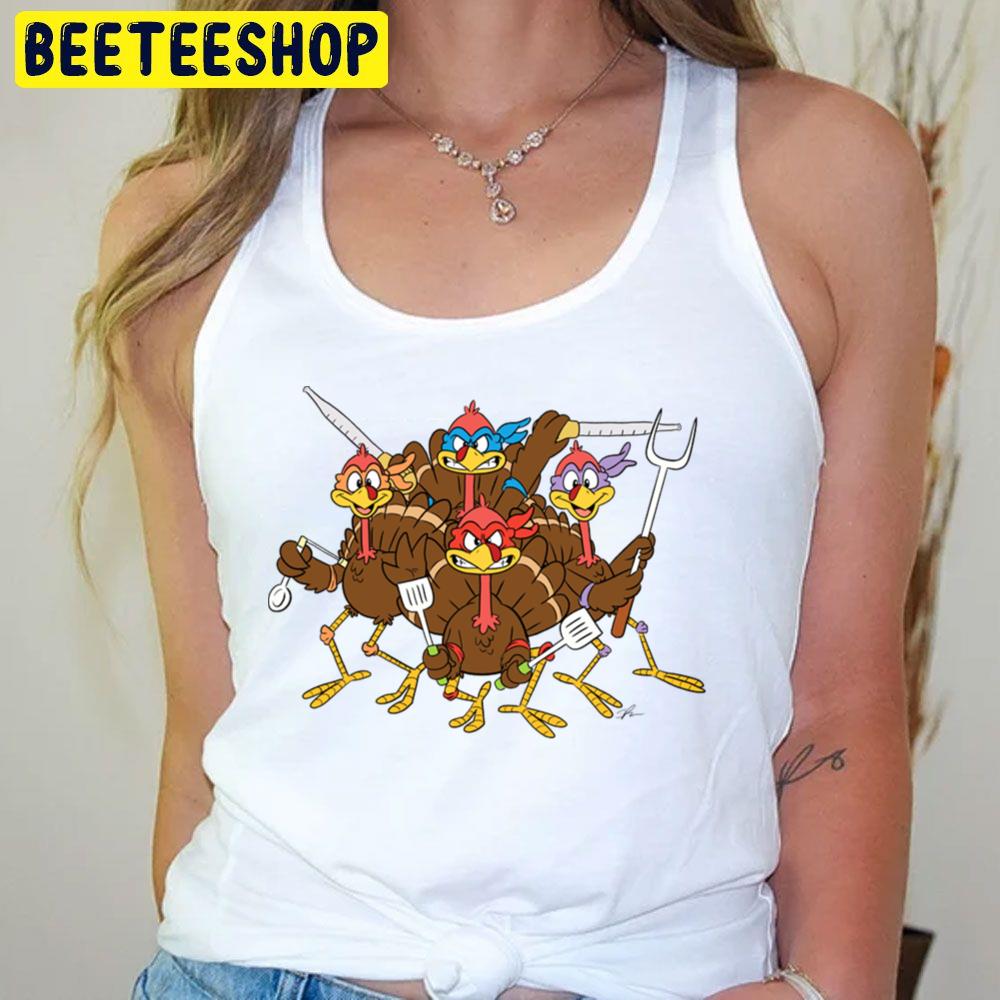 Nage Mutant Ninja Turkeys Trending Unisex T-Shirt Nage Mutant Ninja Turkeys Trending Unisex T-Shirt