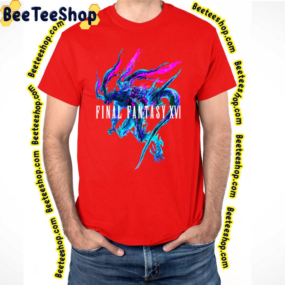 Neon Dragon Final Fantasy Xvi Trending Unisex T-Shirt Neon Dragon Final Fantasy Xvi Trending Unisex T-Shirt