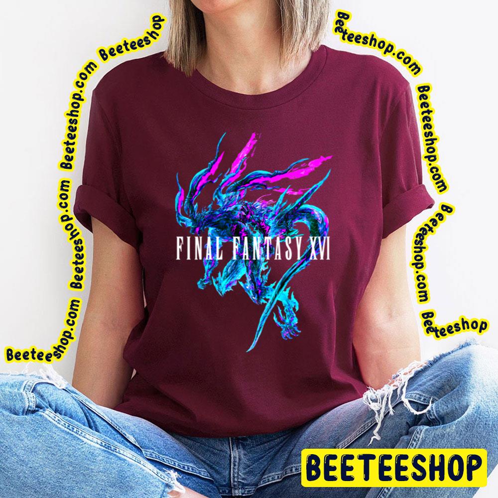 Neon Dragon Final Fantasy Xvi Trending Unisex T-Shirt Neon Dragon Final Fantasy Xvi Trending Unisex T-Shirt