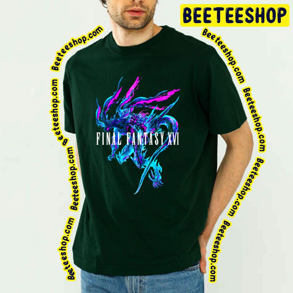 Neon Dragon Final Fantasy Xvi Trending Unisex T-Shirt Neon Dragon Final Fantasy Xvi Trending Unisex T-Shirt