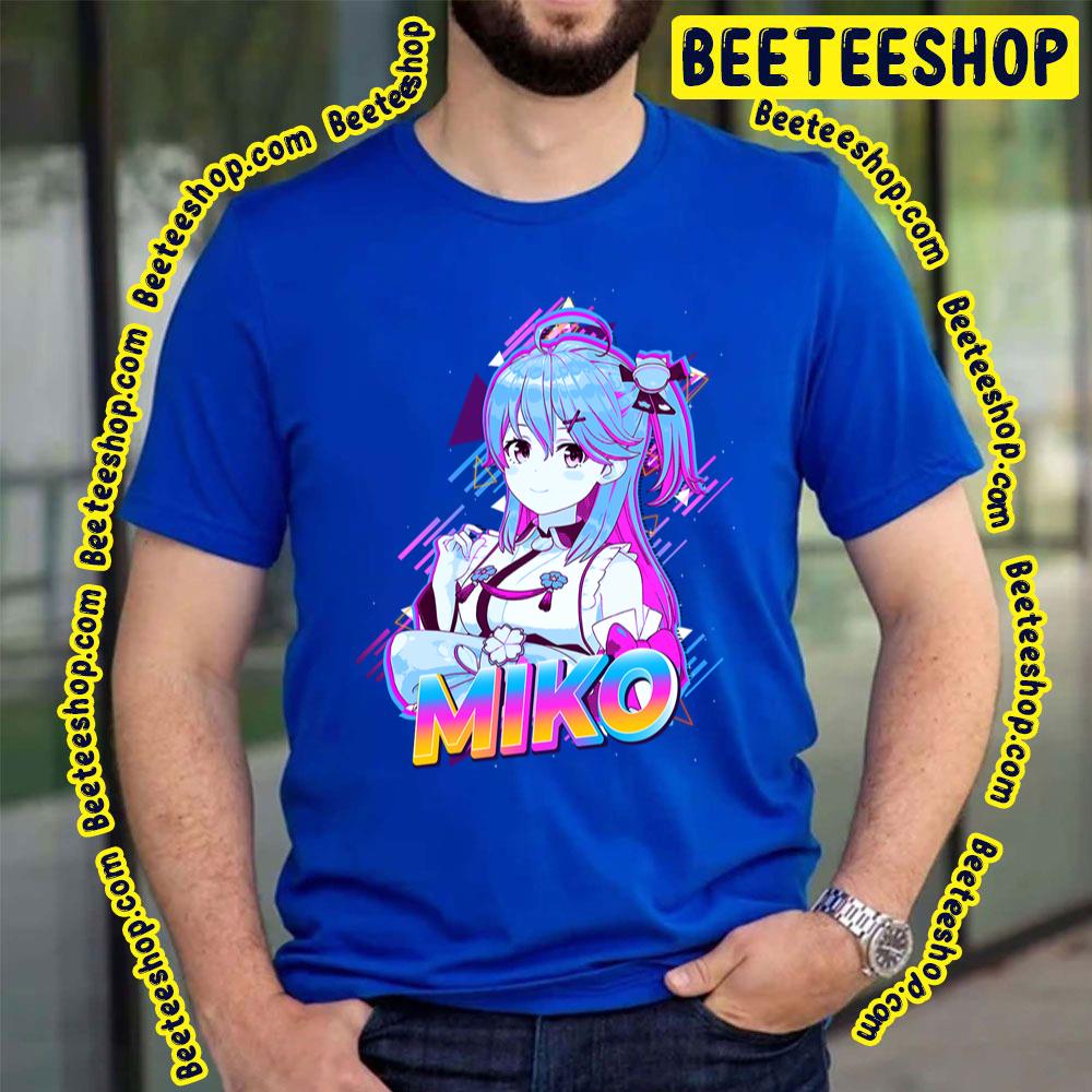Neon Hololive Vtuber Miko Trending Unisex T-Shirt Neon Hololive Vtuber Miko Trending Unisex T-Shirt