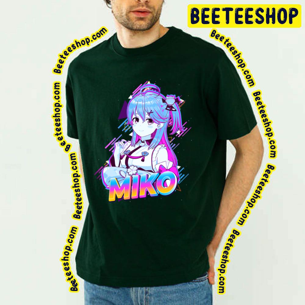 Neon Hololive Vtuber Miko Trending Unisex T-Shirt Neon Hololive Vtuber Miko Trending Unisex T-Shirt