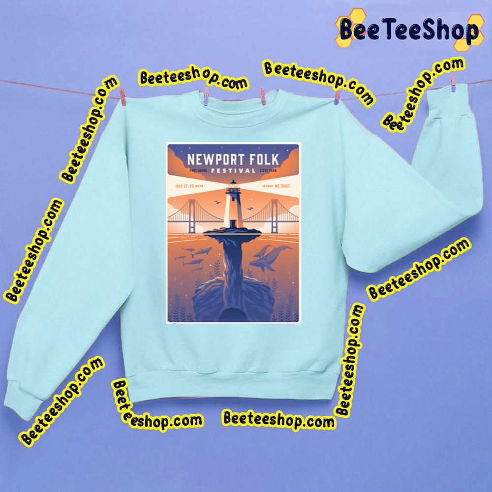Newport Folk Festival 2018 Trending Unisex T-Shirt Newport Folk Festival 2018 Trending Unisex T-Shirt