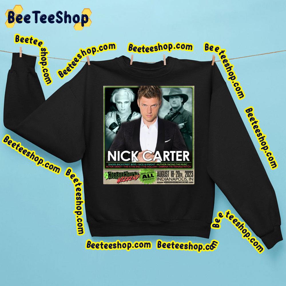 Nick Carter Aug 2023 Trending Unisex Sweatshirt Nick Carter Aug 2023 Trending Unisex Sweatshirt