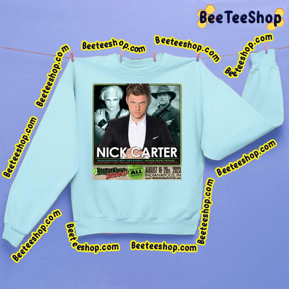 Nick Carter Aug 2023 Trending Unisex Sweatshirt Nick Carter Aug 2023 Trending Unisex Sweatshirt