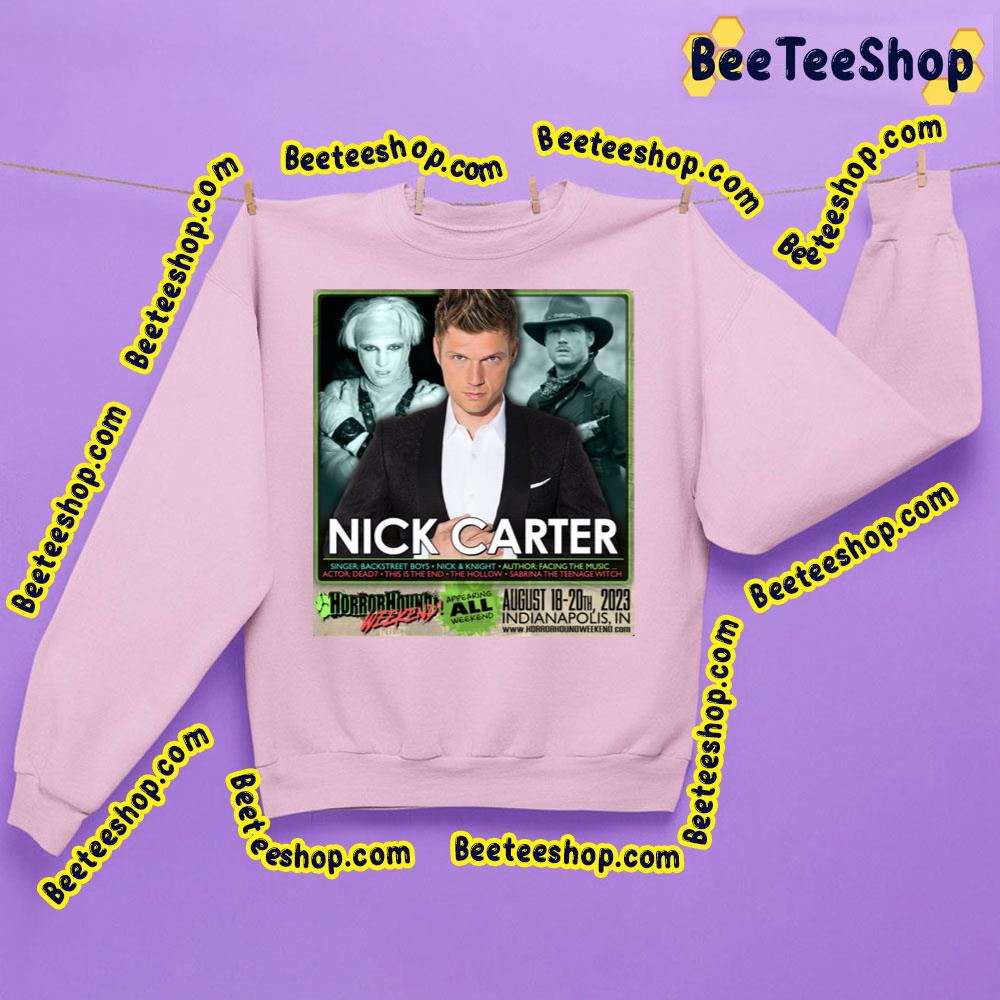 Nick Carter Aug 2023 Trending Unisex Sweatshirt Nick Carter Aug 2023 Trending Unisex Sweatshirt