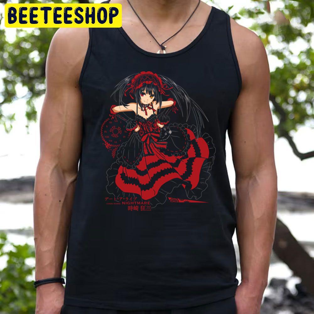 Night Mare Kurumi Tokisaki Date A Live Trending Unisex T-Shirt Night Mare Kurumi Tokisaki Date A Live Trending Unisex T-Shirt