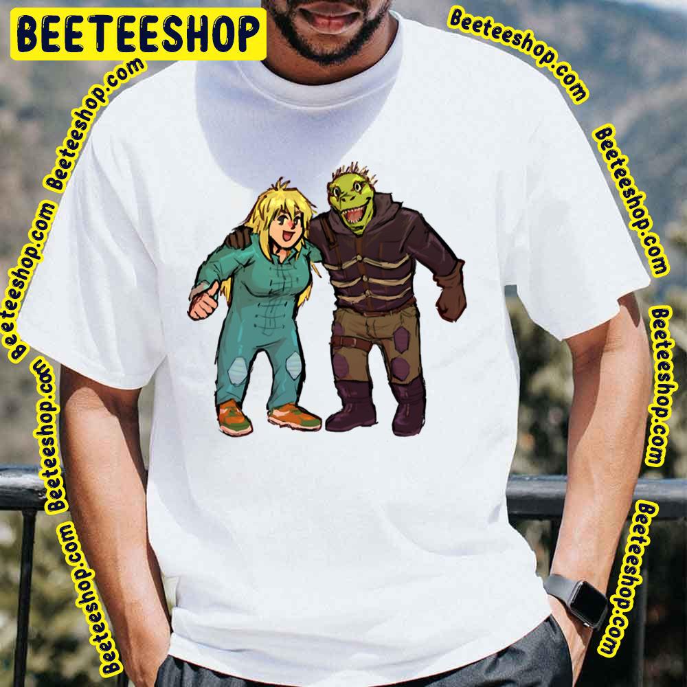 Nikaido And Caiman Dorohedoro Trending Unisex T-Shirt Nikaido And Caiman Dorohedoro Trending Unisex T-Shirt