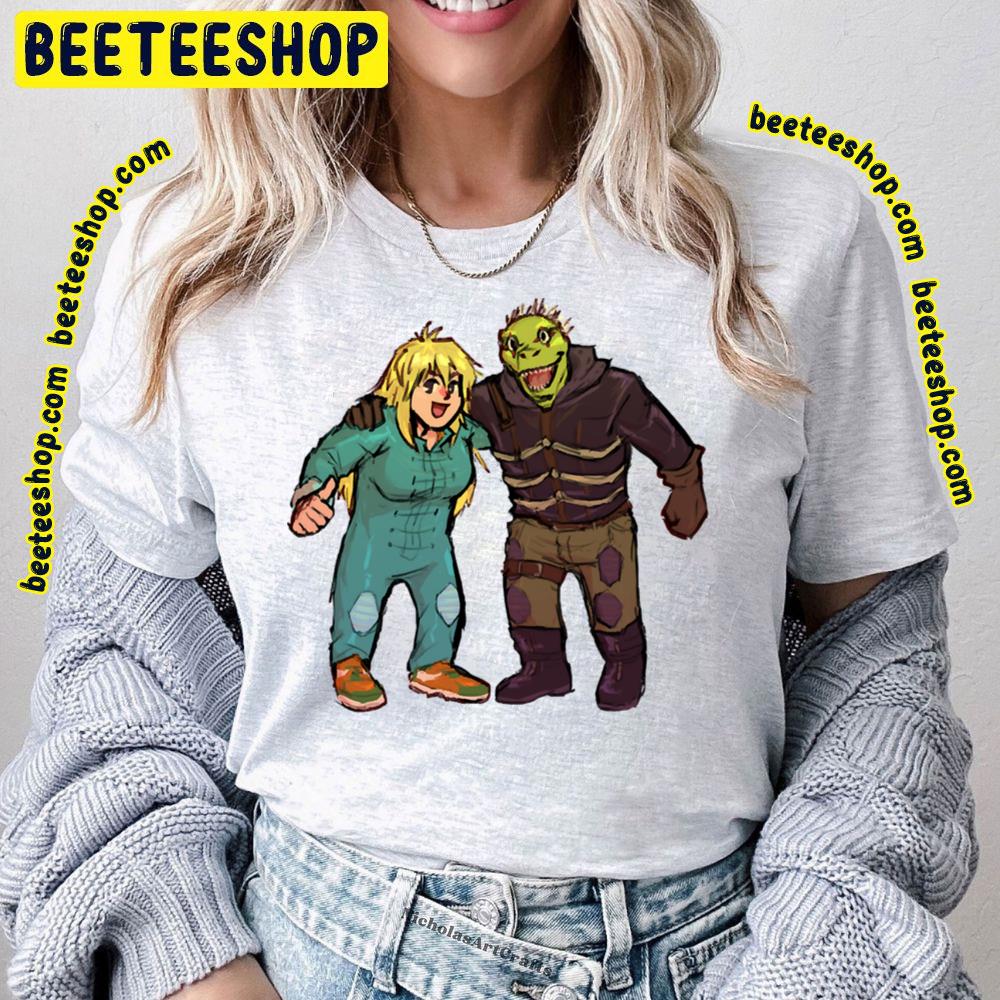 Nikaido And Caiman Dorohedoro Trending Unisex T-Shirt Nikaido And Caiman Dorohedoro Trending Unisex T-Shirt